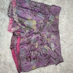 Junglee Billee Floral Purple Women's Shorts